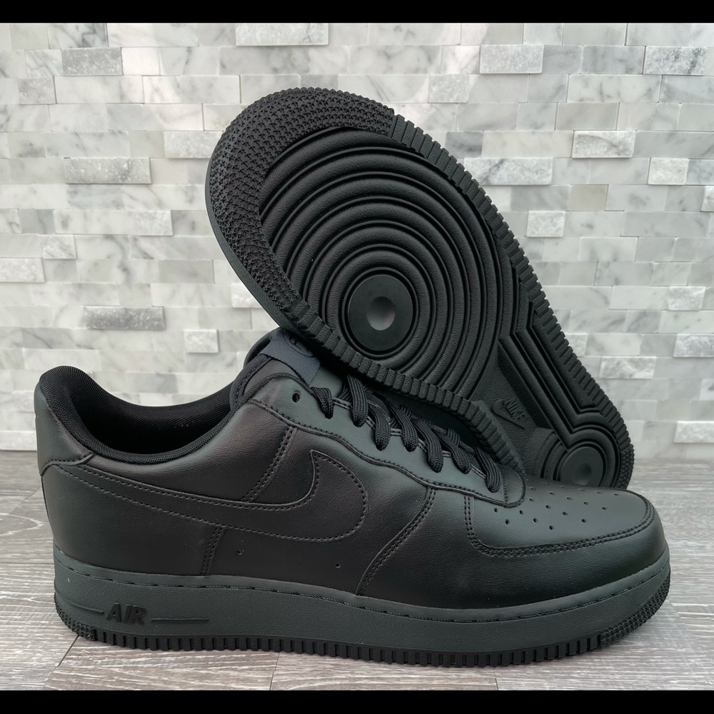 Nike Air Force 1 Flyleather ‘Black’